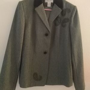 Classy forest green blazer